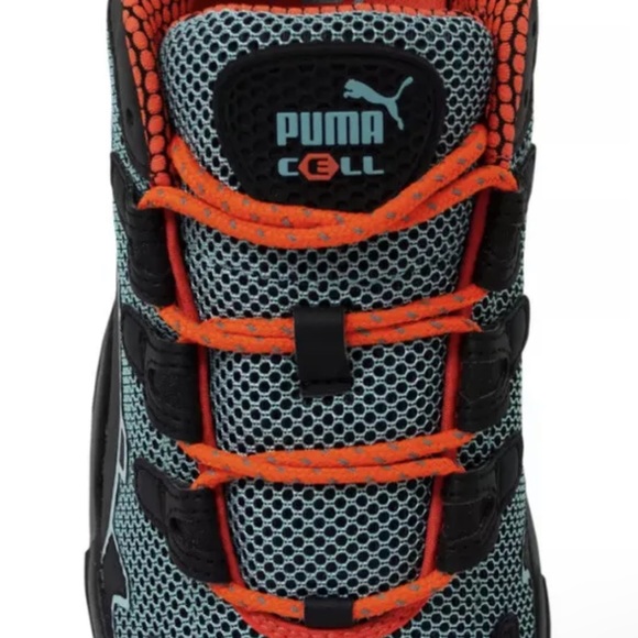 Puma Cell Alien Kotto Black Turquoise Low Lace Up Casual Trainers Mens Size 7.5 - Picture 3 of 5